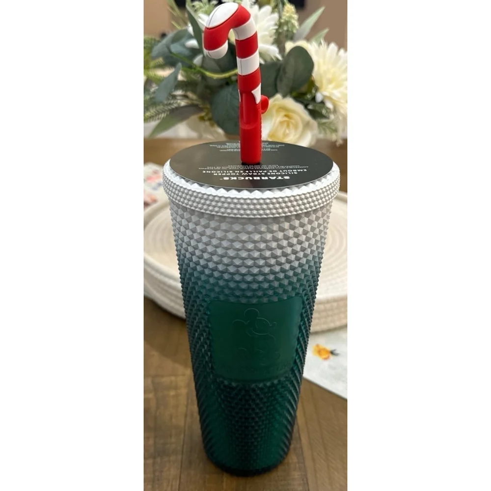 Mickey Mouse Holiday Starbucks® Tumbler with Straw – Walt Disney World - Picture 3 of 5